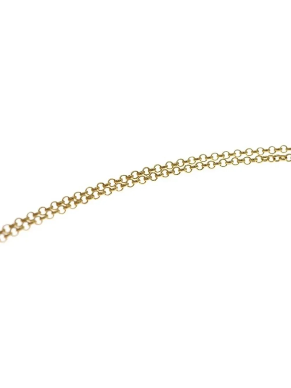 Chrome Hearts Roll Chain Necklace Gold